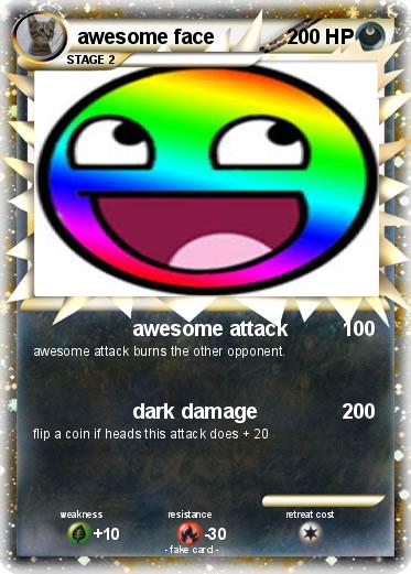 Pokemon awesome face