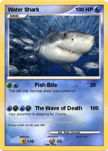 Pokemon Water Shark