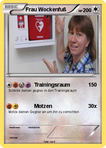 Pokemon Frau Wockenfuß