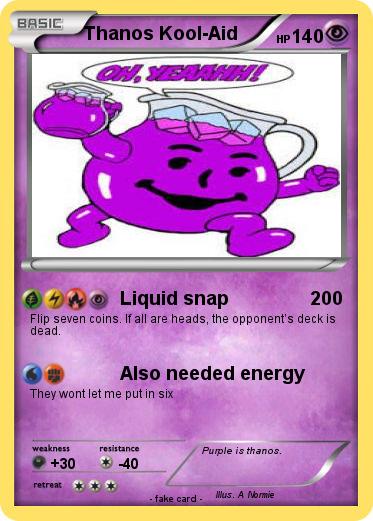 Pokemon Thanos Kool-Aid