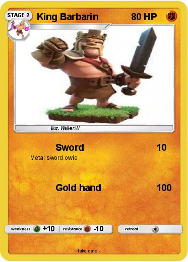 Pokemon King Barbarin