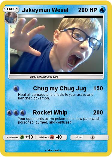 Pokemon Jakeyman Wesel