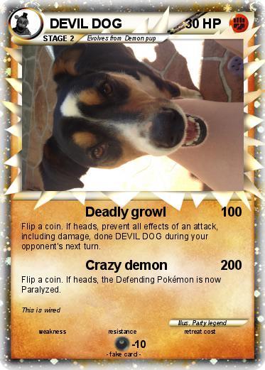 Pokemon DEVIL DOG