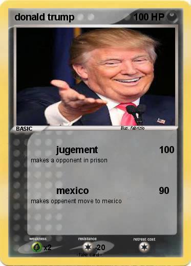 Pokemon donald trump