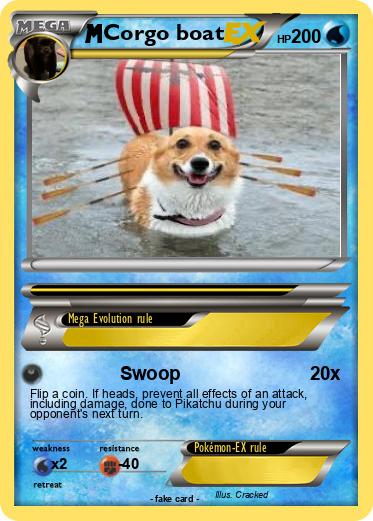 Pokemon Corgo boat
