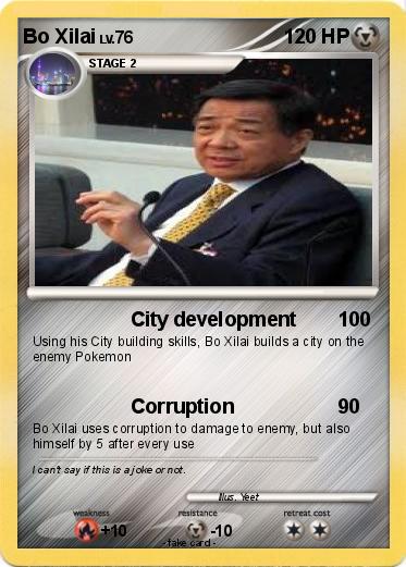 Pokemon Bo Xilai