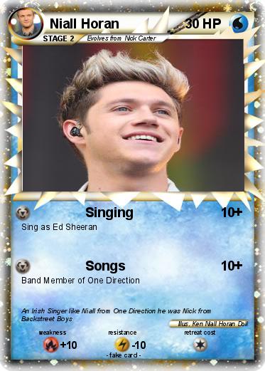 Pokemon Niall Horan