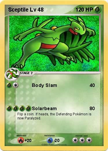 Pokemon Sceptile Lv 48