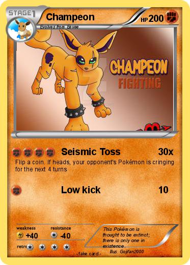 Pokemon Champeon