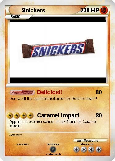 Pokemon Snickers