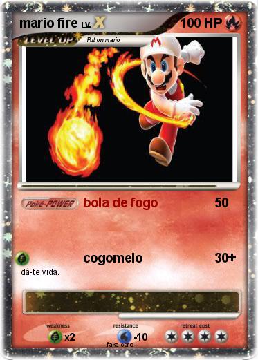 Pokemon mario fire