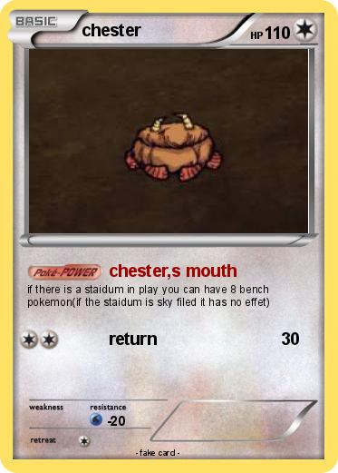 Pokemon chester