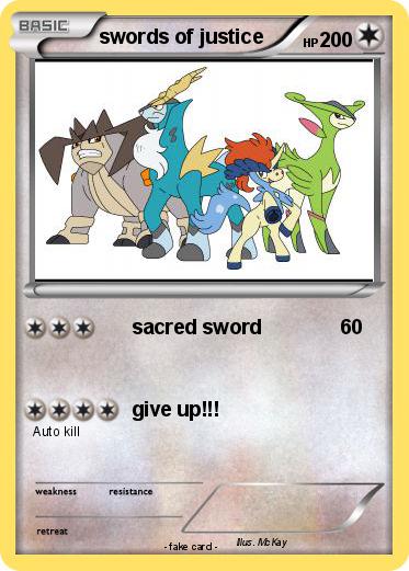 Pokemon swords of justice