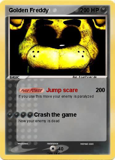 Pokemon Golden Freddy