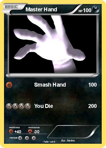 Pokemon Master Hand