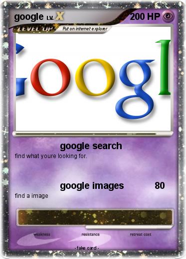 Pokemon google