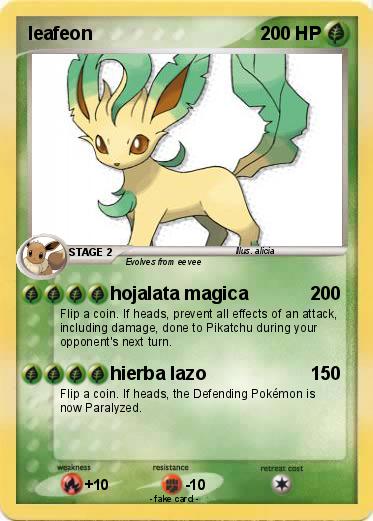 Pokemon leafeon