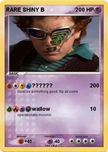 Pokemon RARE SHINY B