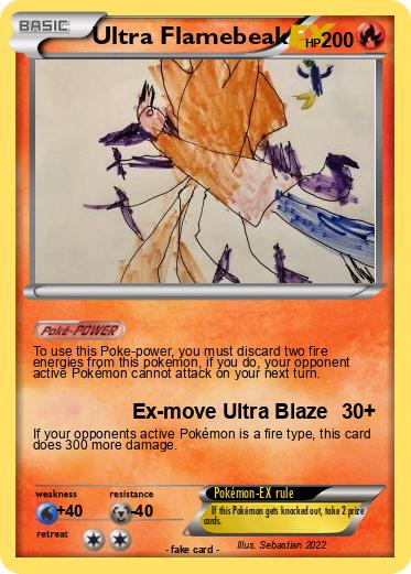 Pokemon Ultra Flamebeak