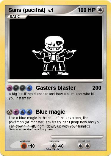 Pokemon Sans (pacifist)