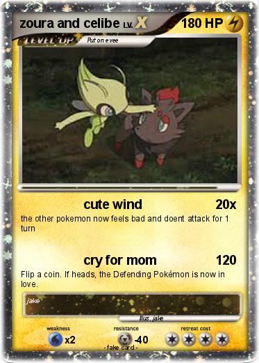 Pokemon zoura and celibe