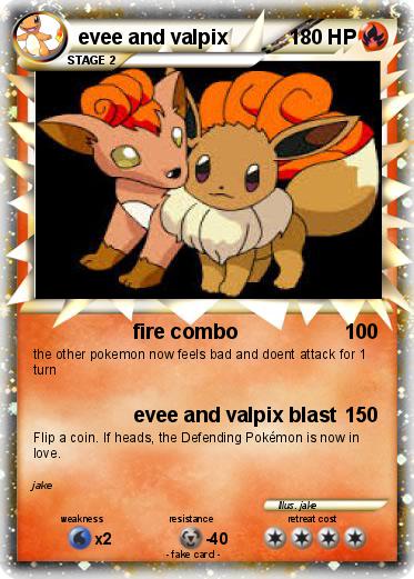 Pokemon evee and valpix