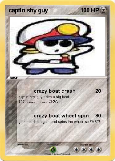 Pokemon captin shy guy