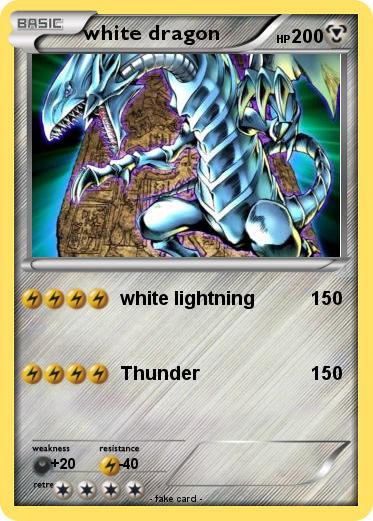 Pokemon white dragon