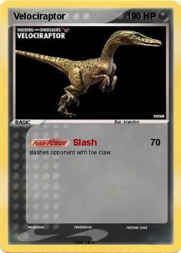 Pokemon Velociraptor
