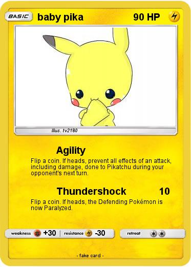Pokemon baby pika