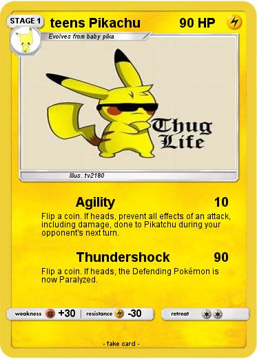 Pokemon teens Pikachu