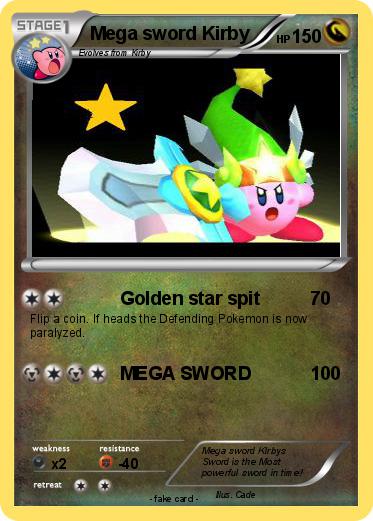 Pokemon Mega sword Kirby