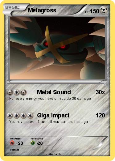 Pokemon Metagross