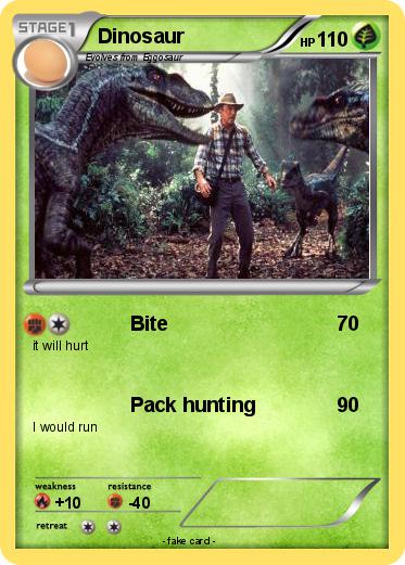 Pokemon Dinosaur