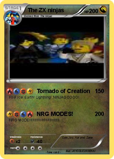 Pokemon The ZX ninjas