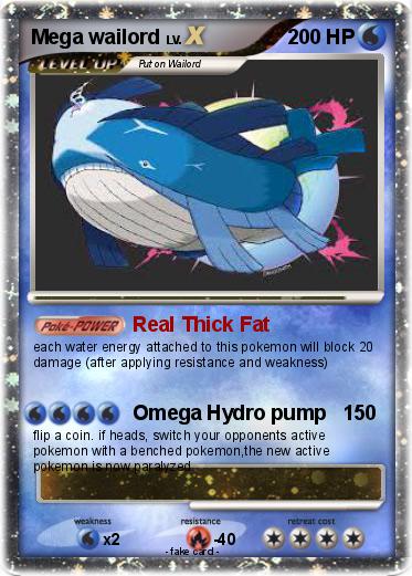 Pokemon Mega wailord