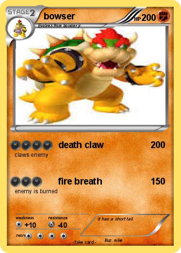 Pokemon bowser