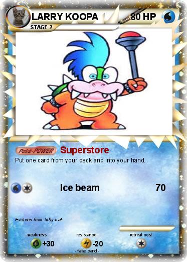 Pokemon LARRY KOOPA