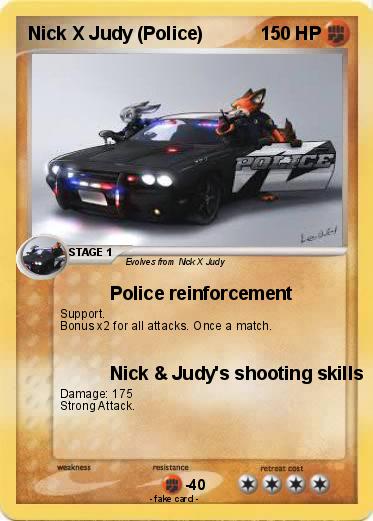 Pokemon Nick X Judy (Police)