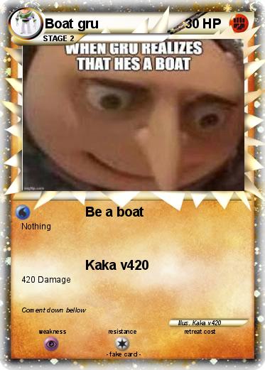 Pokemon Boat gru