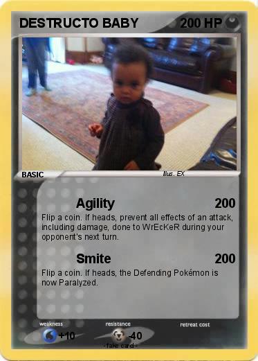 Pokemon DESTRUCTO BABY