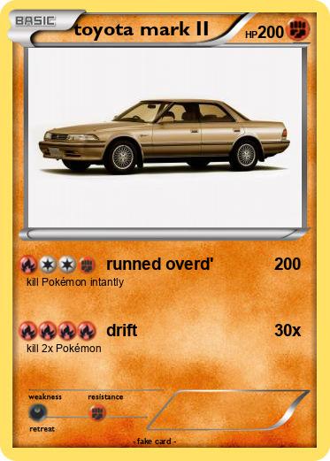 Pokemon toyota mark II