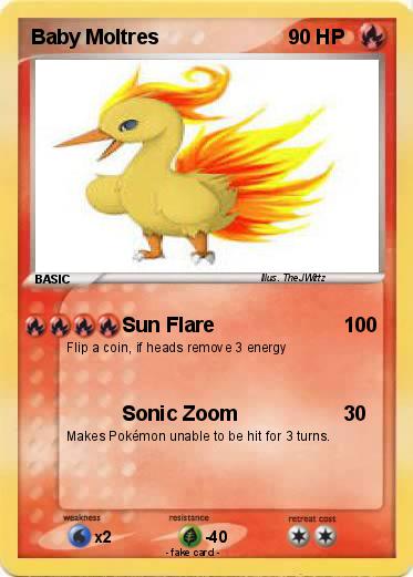 Pokemon Baby Moltres
