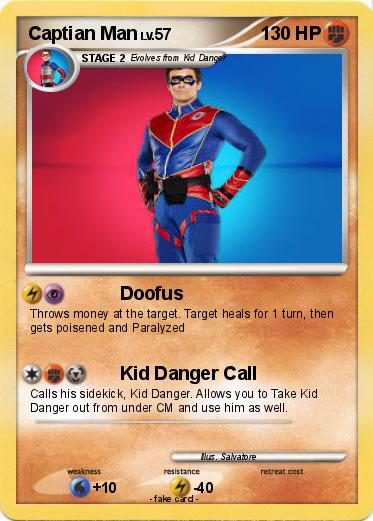 Pokemon Captian Man