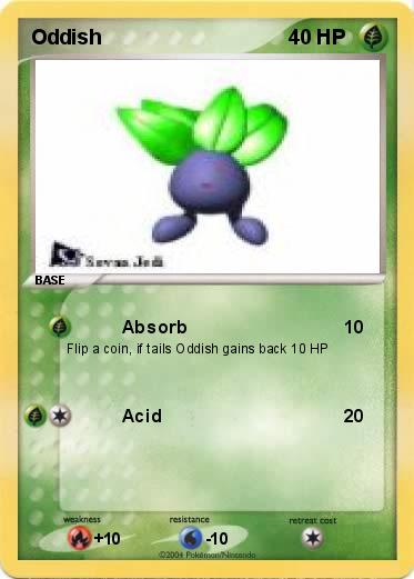 Pokemon Oddish