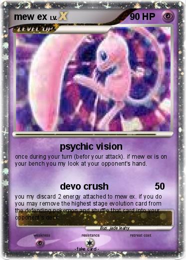 Pokemon mew ex