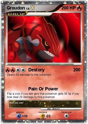 Pokemon Groudon