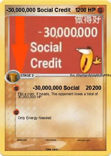 Pokemon -30,000,000 Social Credit   1