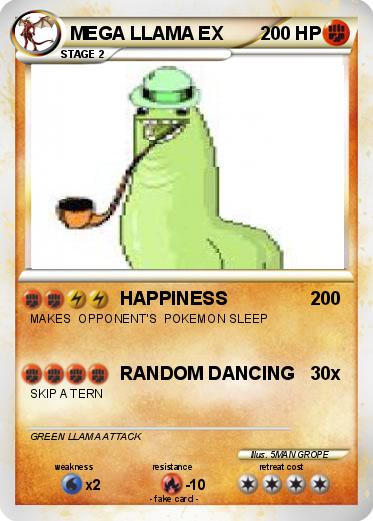 Pokemon MEGA LLAMA EX