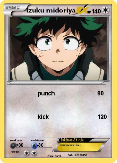 Pokemon Izuku midoriya
